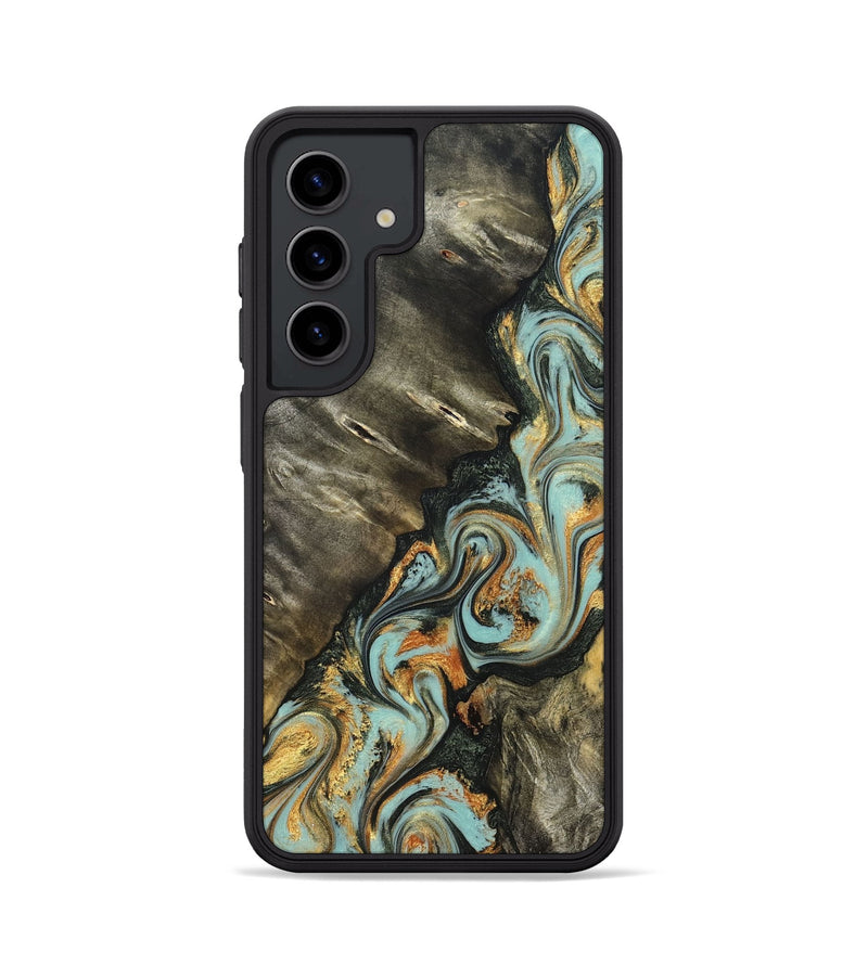 Galaxy S24 Wood Phone Case - Kirsten (Green, 822681)