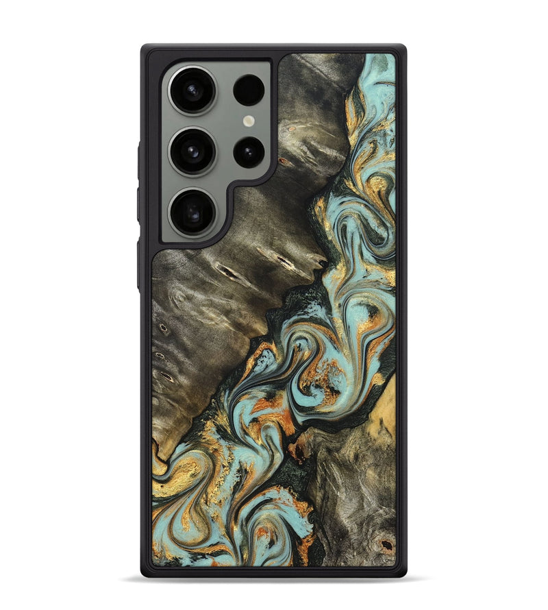 Galaxy S24 Ultra Wood Phone Case - Kirsten (Green, 822681)
