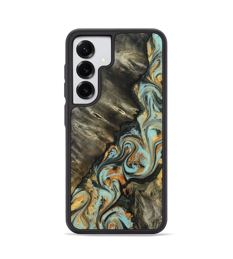 Galaxy S25 Wood Phone Case - Kirsten (Green, 822681)