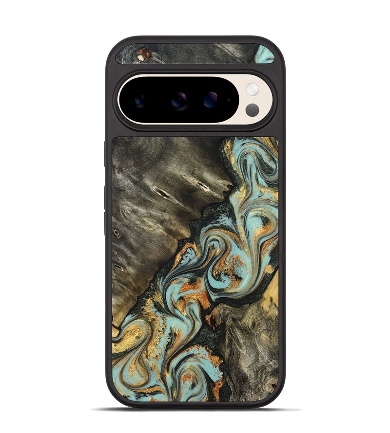 Pixel 10 Wood Phone Case - Kirsten (Green, 822681)