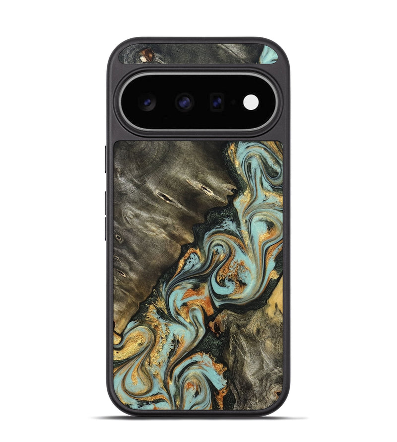 Pixel 11 Wood Phone Case - Kirsten (Green, 822681)