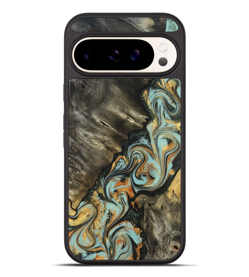 Pixel 9 Pro XL Wood Phone Case - Kirsten (Green, 822681)