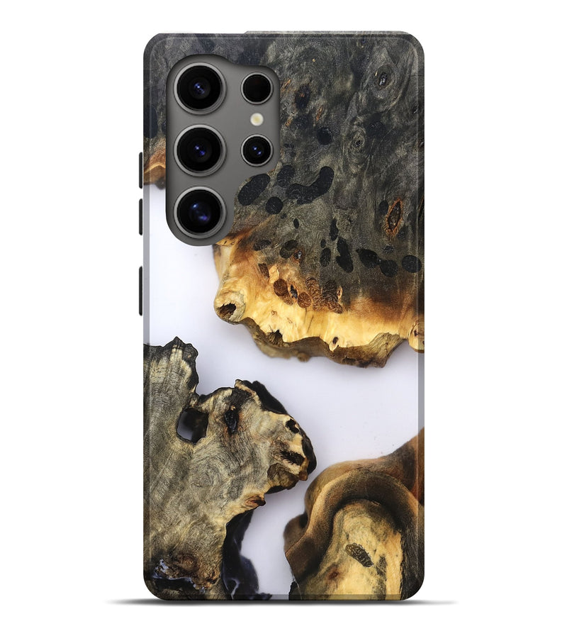 Galaxy S25 Ultra Wood Live Edge Phone Case - Raleigh (Clear, 822684)
