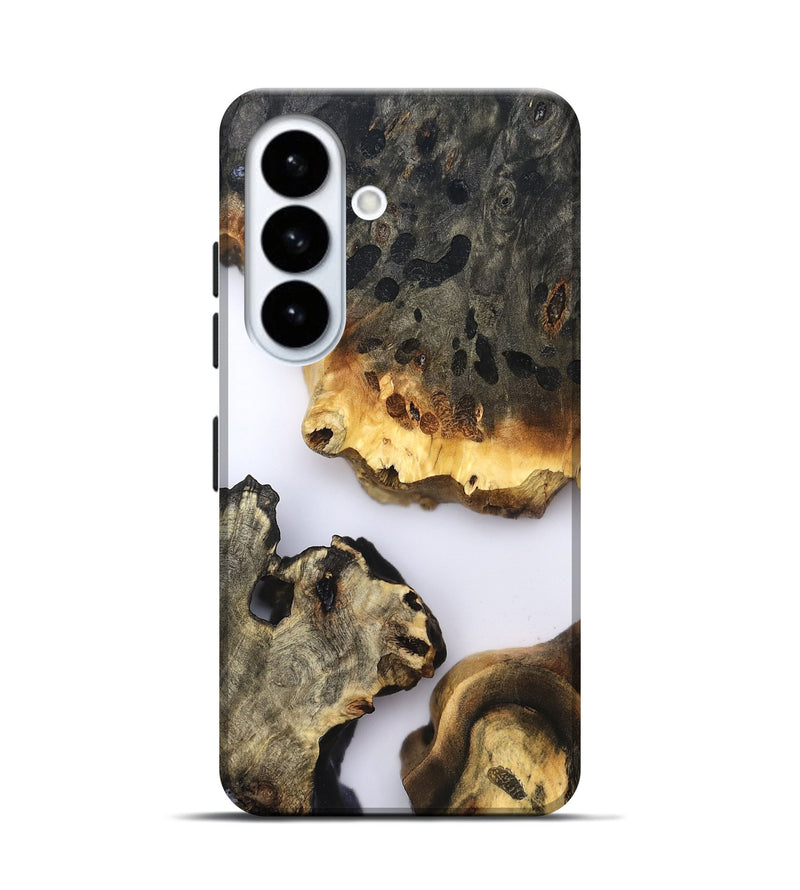 Galaxy S26 Wood Live Edge Phone Case - Raleigh (Clear, 822684)