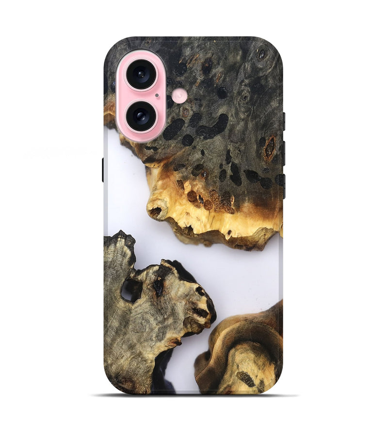 iPhone 17 Wood Live Edge Phone Case - Raleigh (Clear, 822684)