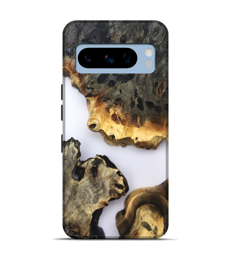 Pixel 8 Pro Wood Live Edge Phone Case - Raleigh (Clear, 822684)