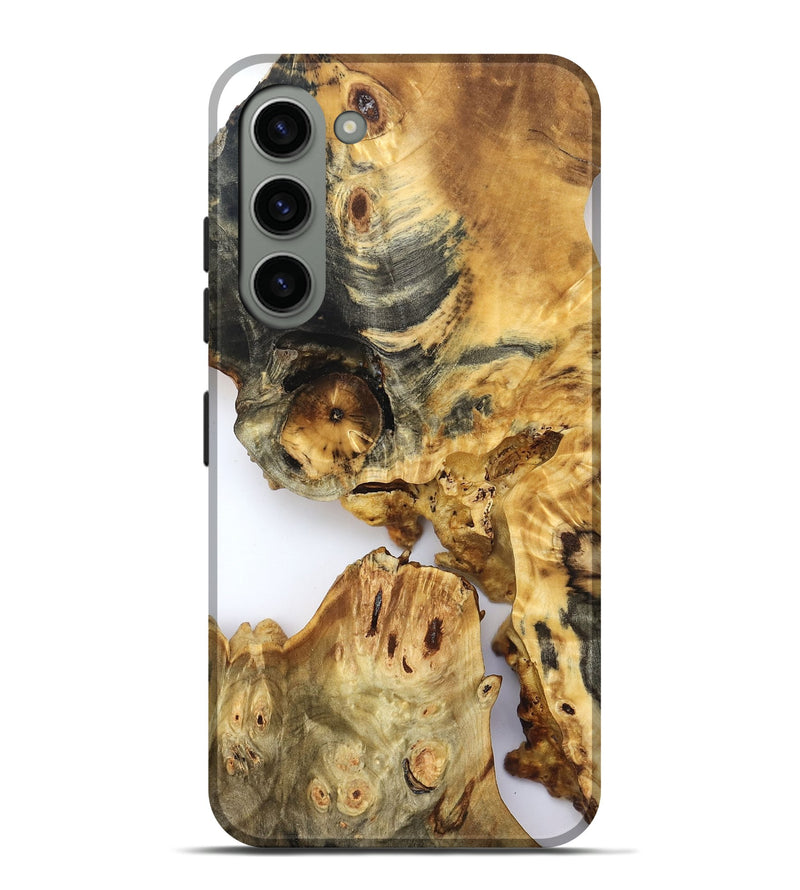 Galaxy S23 Plus Wood Live Edge Phone Case - Amanda (Clear, 822688)