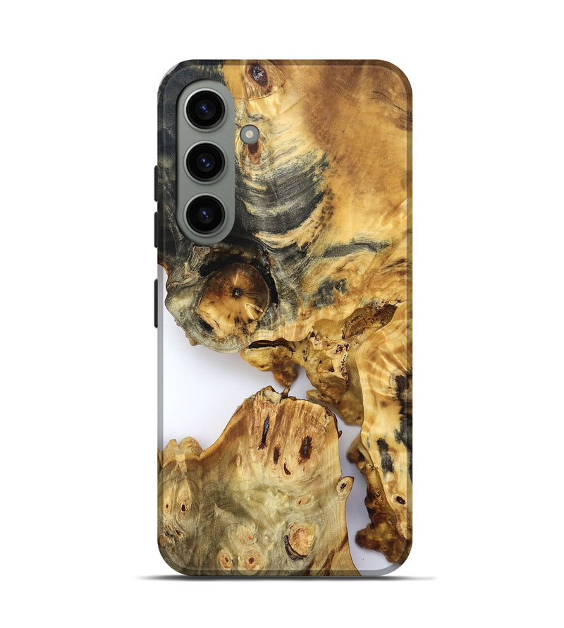 Galaxy S24 Wood Live Edge Phone Case - Amanda (Clear, 822688)
