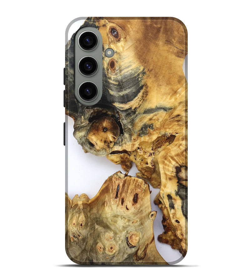Galaxy S24 Plus Wood Live Edge Phone Case - Amanda (Clear, 822688)