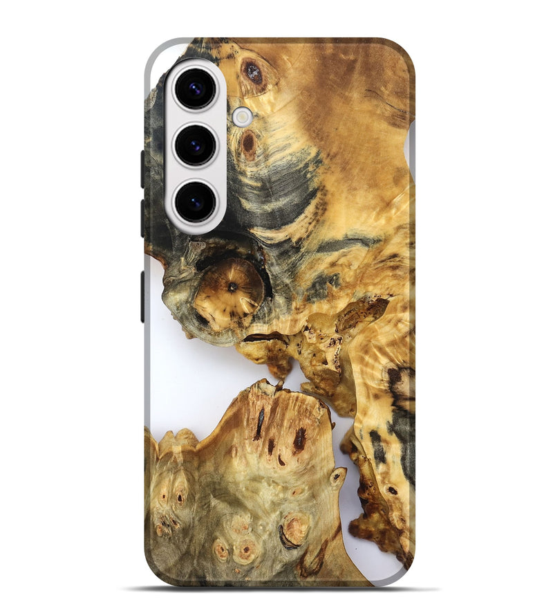 Galaxy S25 Plus Wood Live Edge Phone Case - Amanda (Clear, 822688)