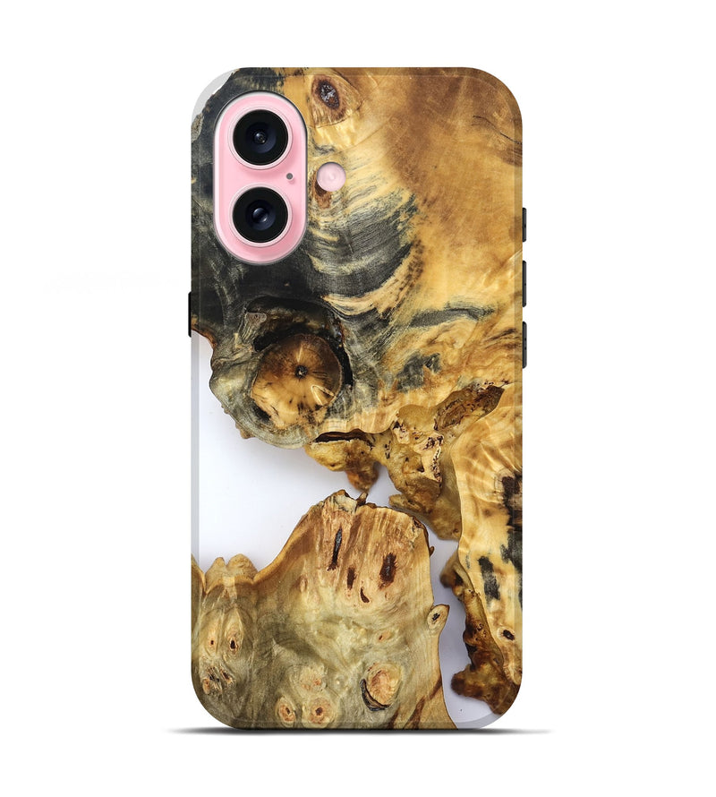 iPhone 17 Wood Live Edge Phone Case - Amanda (Clear, 822688)