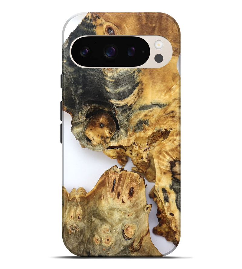 Pixel 9 Pro XL Wood Live Edge Phone Case - Amanda (Clear, 822688)