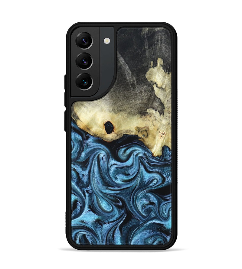 Galaxy S22 Plus Wood Phone Case - Jaclyn (Blue, 822693)