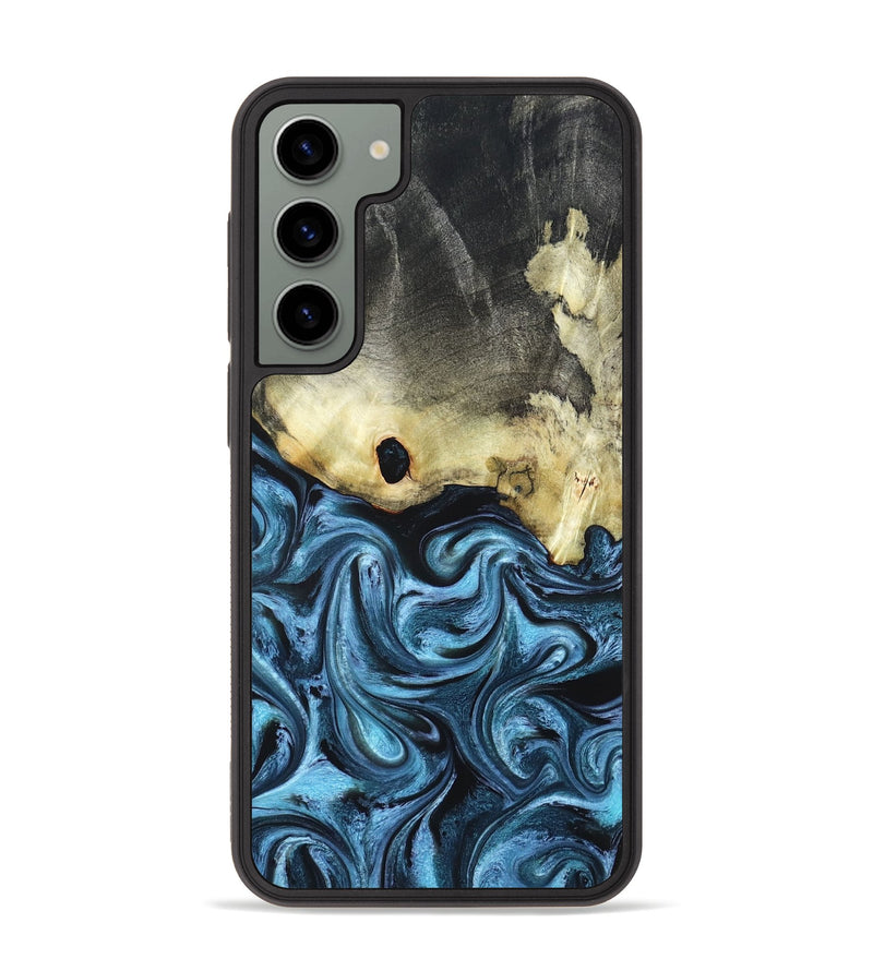 Galaxy S23 Plus Wood Phone Case - Jaclyn (Blue, 822693)