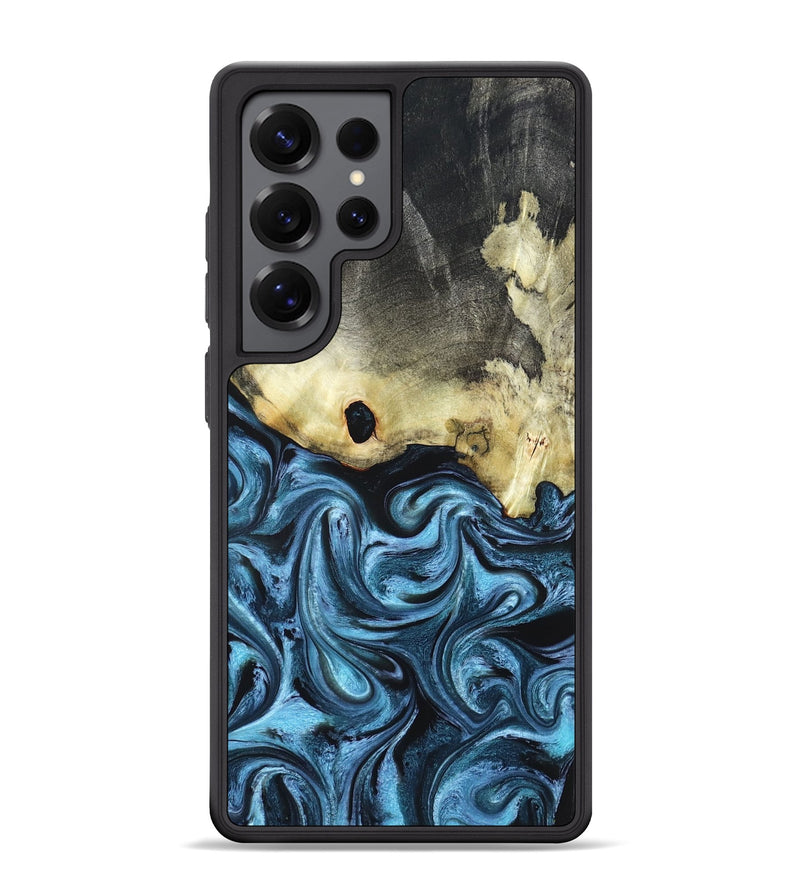 Galaxy S25 Ultra Wood Phone Case - Jaclyn (Blue, 822693)