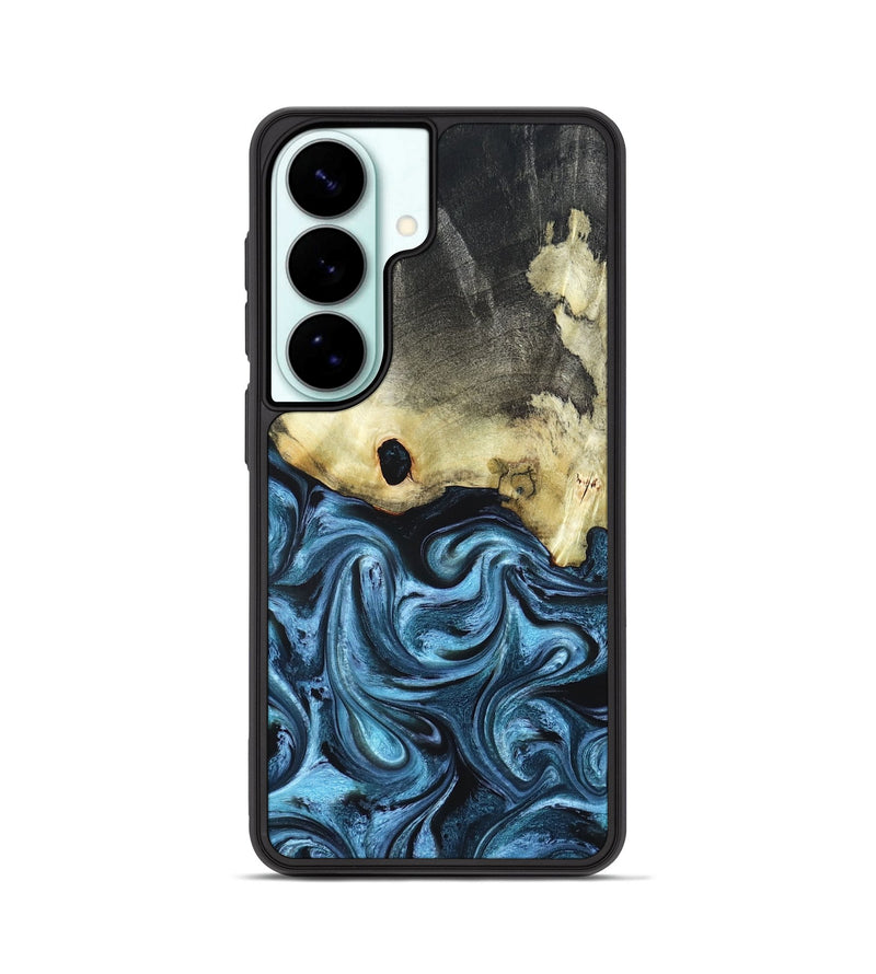 Galaxy S26 Wood Phone Case - Jaclyn (Blue, 822693)