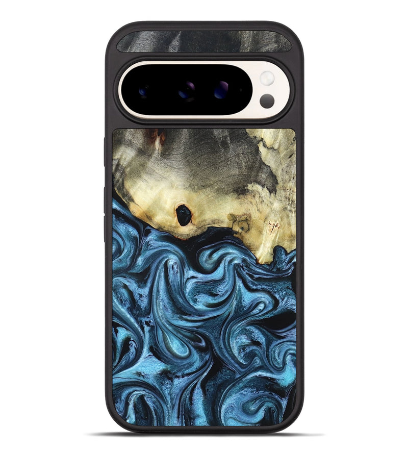 Pixel 10 Pro XL Wood Phone Case - Jaclyn (Blue, 822693)