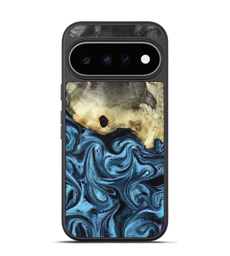 Pixel 11 Wood Phone Case - Jaclyn (Blue, 822693)