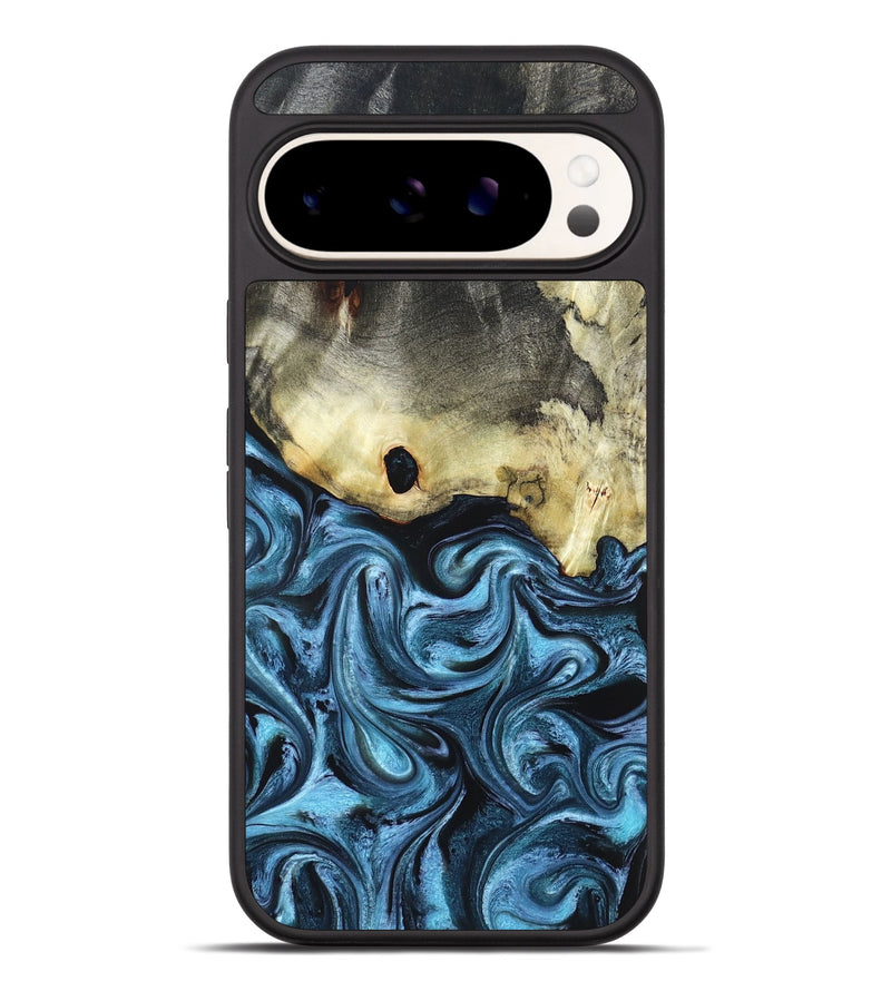 Pixel 9 Pro XL Wood Phone Case - Jaclyn (Blue, 822693)