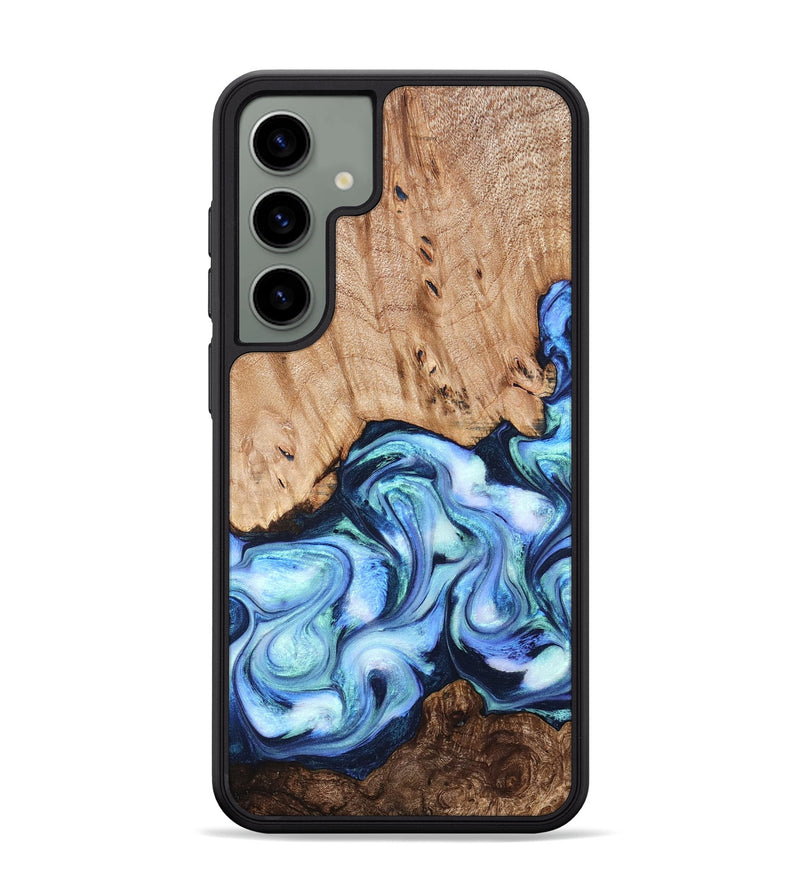 Galaxy S24 Plus Wood Phone Case - Troy (Blue, 822695)