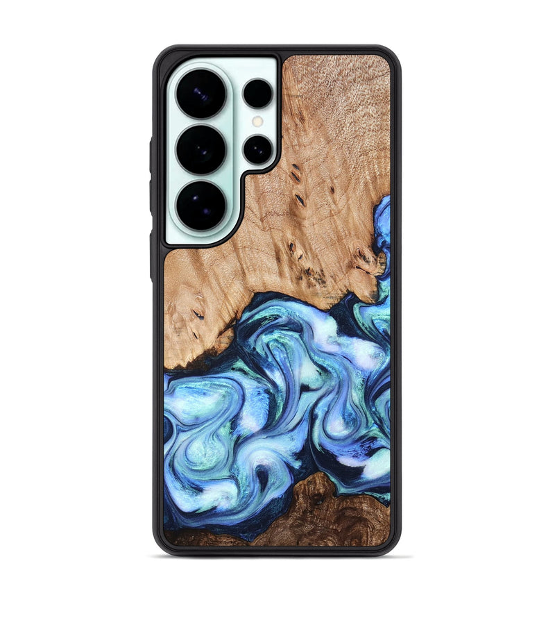 Galaxy S26 Ultra Wood Phone Case - Troy (Blue, 822695)