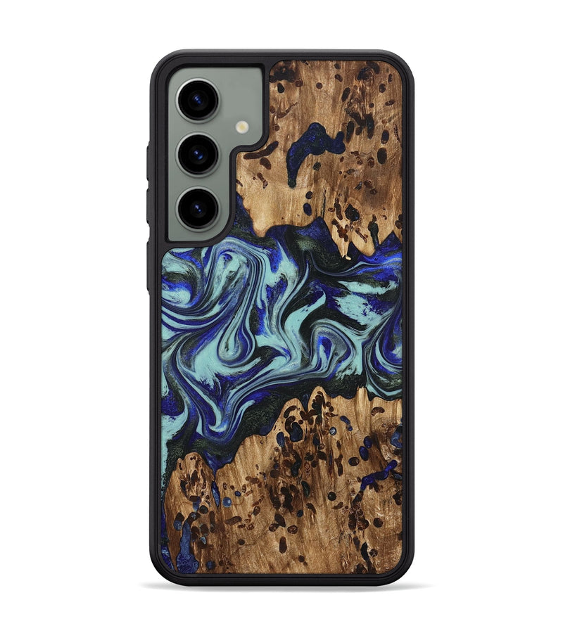 Galaxy S24 Plus Wood Phone Case - Kirby (Blue, 822698)