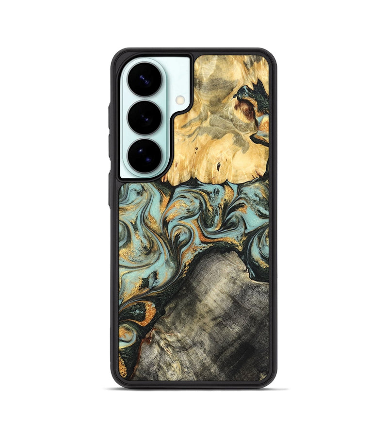 Galaxy S26 Wood Phone Case - Hugh (Green, 822702)