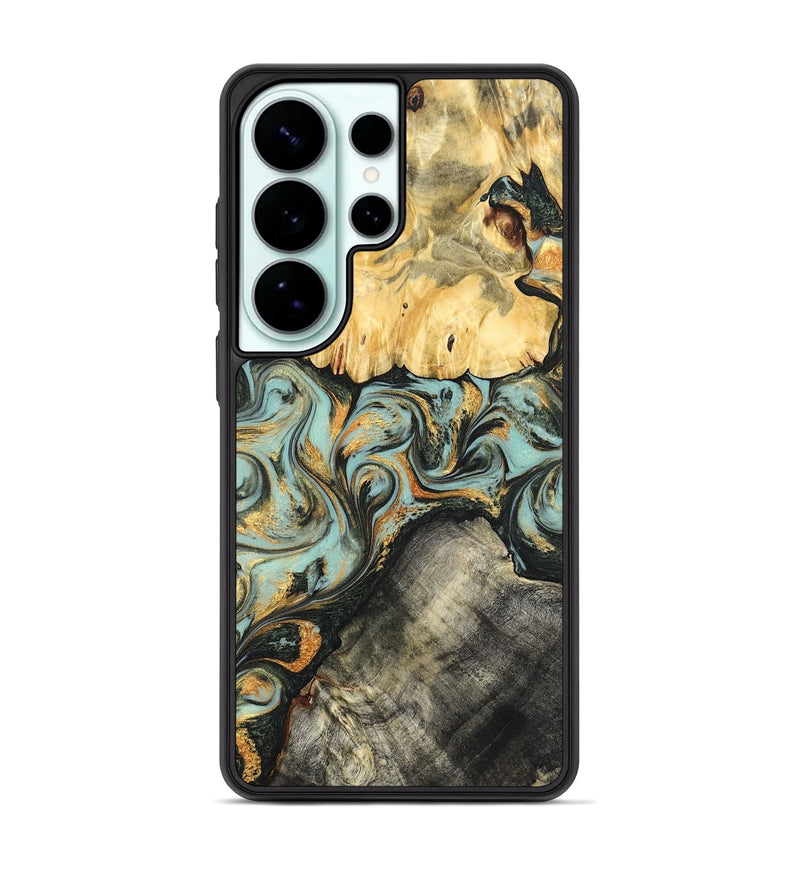 Galaxy S26 Ultra Wood Phone Case - Hugh (Green, 822702)