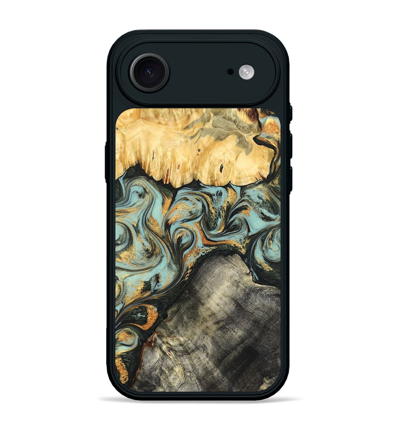 iPhone 17 Air Wood Phone Case - Hugh (Green, 822702)