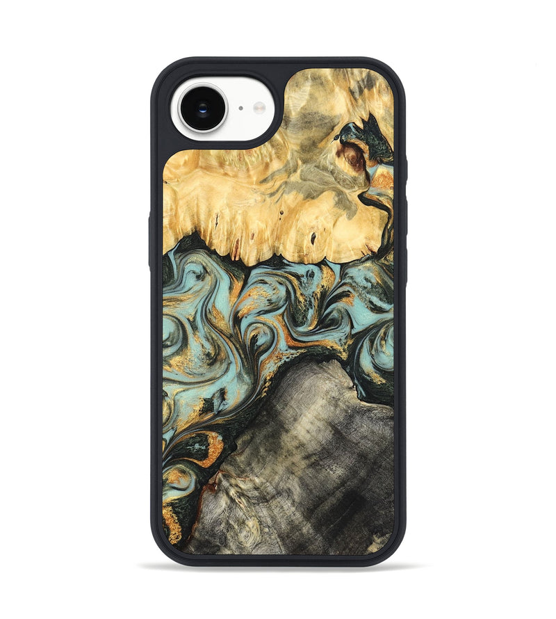 iPhone 17e Wood Phone Case - Hugh (Green, 822702)