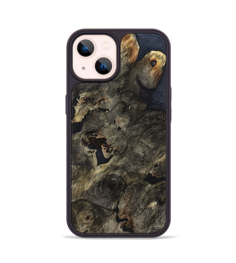 iPhone 14 Wood Phone Case - Ainara (Wood Burl, 822708)
