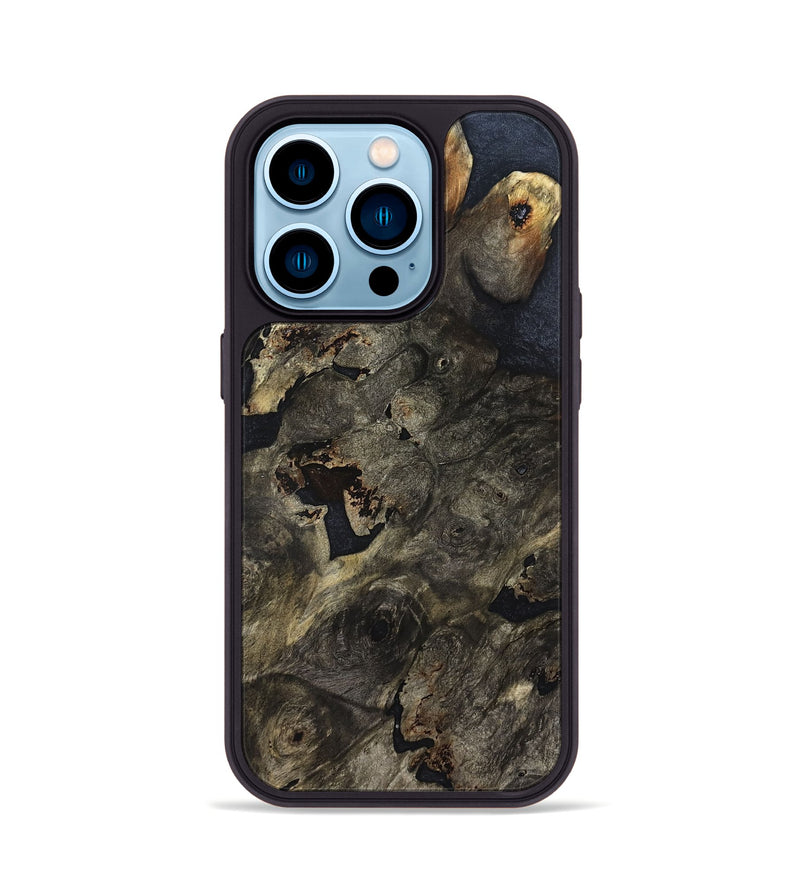 iPhone 14 Pro Wood Phone Case - Ainara (Wood Burl, 822708)