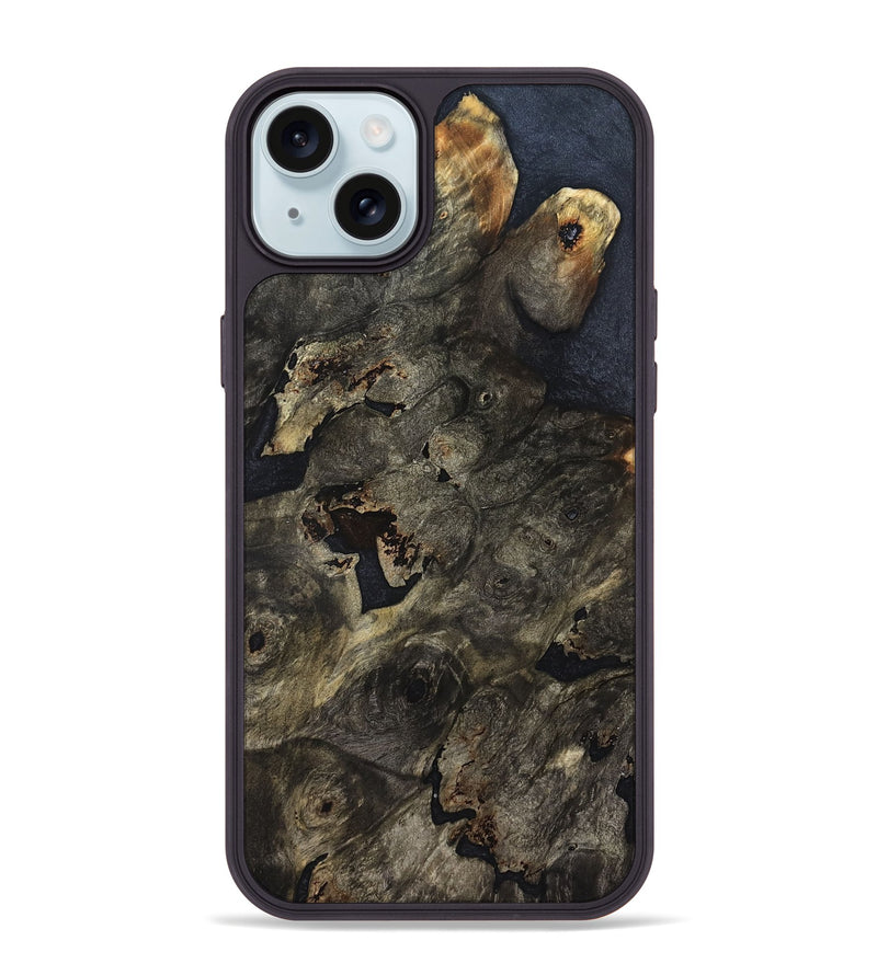 iPhone 15 Plus Wood Phone Case - Ainara (Wood Burl, 822708)