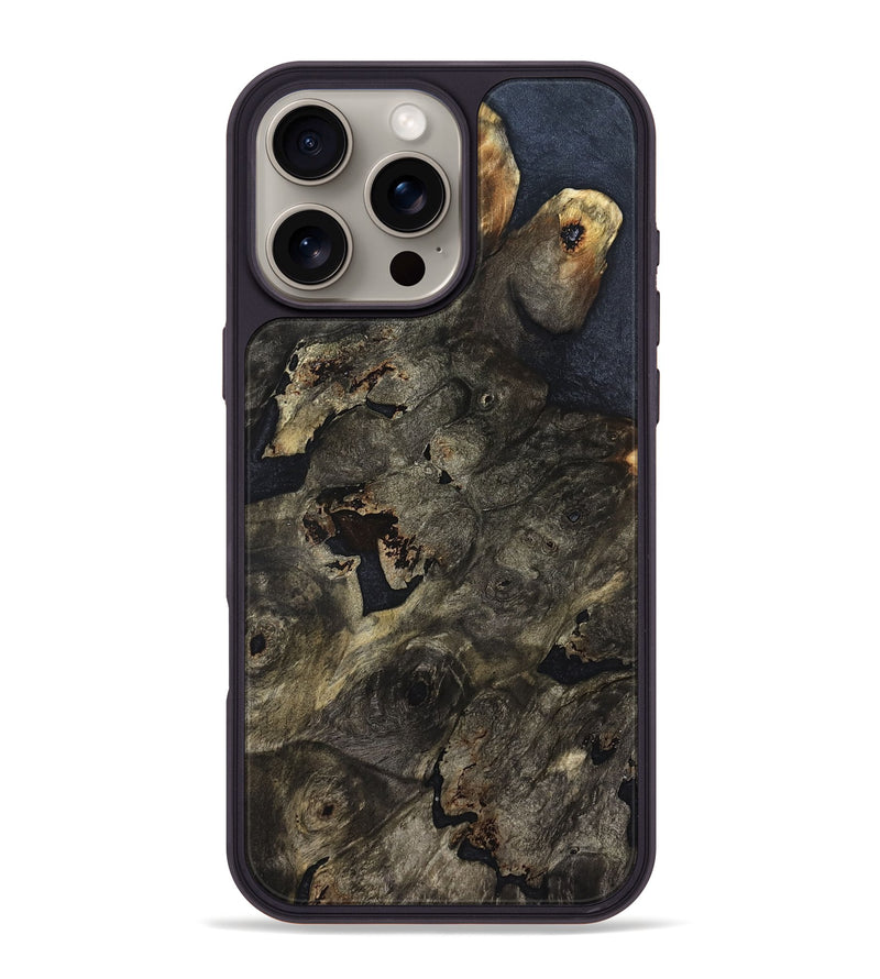 iPhone 16 Pro Max Wood Phone Case - Ainara (Wood Burl, 822708)