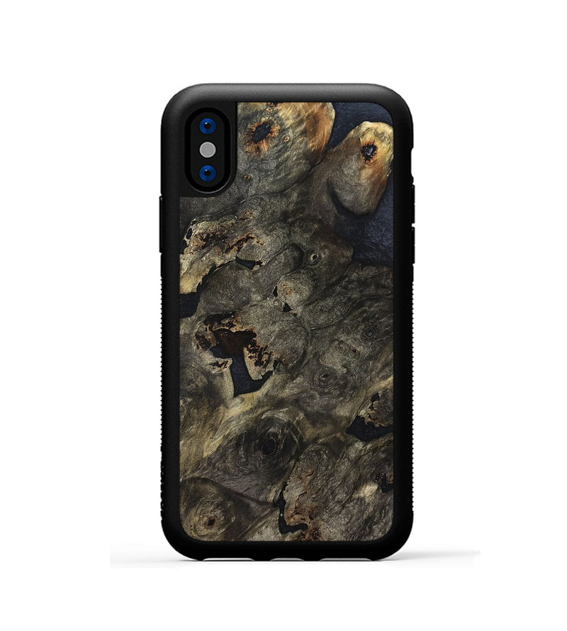 iPhone Xs Wood Phone Case - Ainara (Wood Burl, 822708)