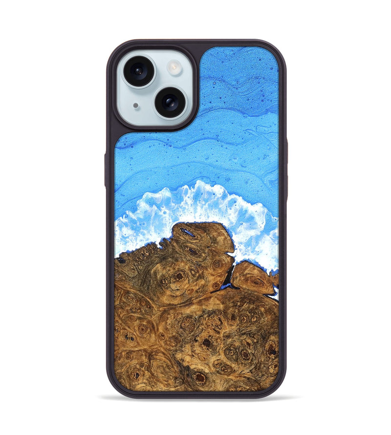 iPhone 15 Wood Phone Case - Keira (Coastal, 822722)