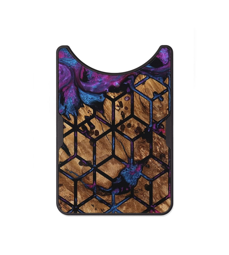 Alloy Wood Wallet - Jody (Pattern, 822727)