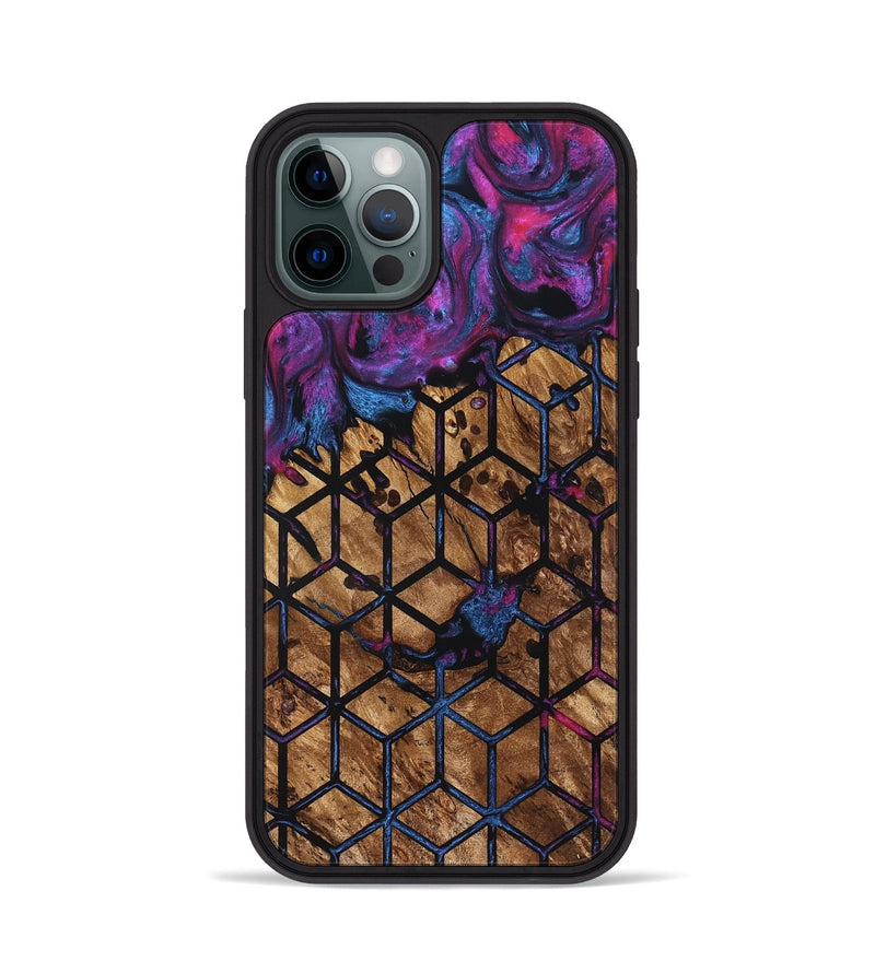 iPhone 12 Pro Wood Phone Case - Jody (Pattern, 822727)