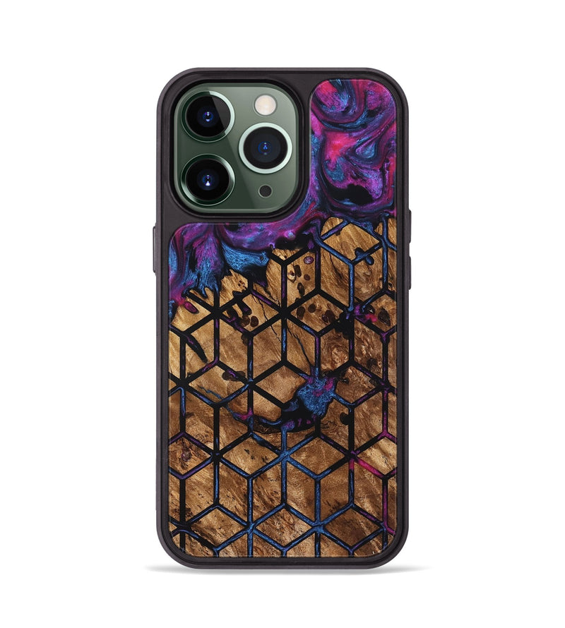 iPhone 13 Pro Wood Phone Case - Jody (Pattern, 822727)