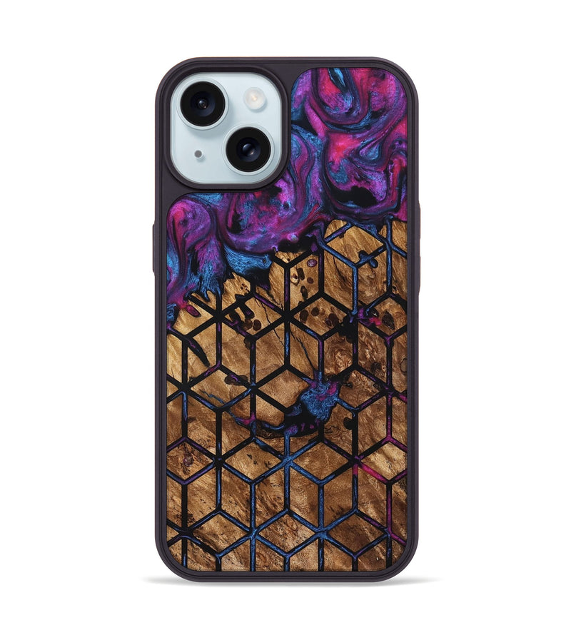iPhone 15 Wood Phone Case - Jody (Pattern, 822727)