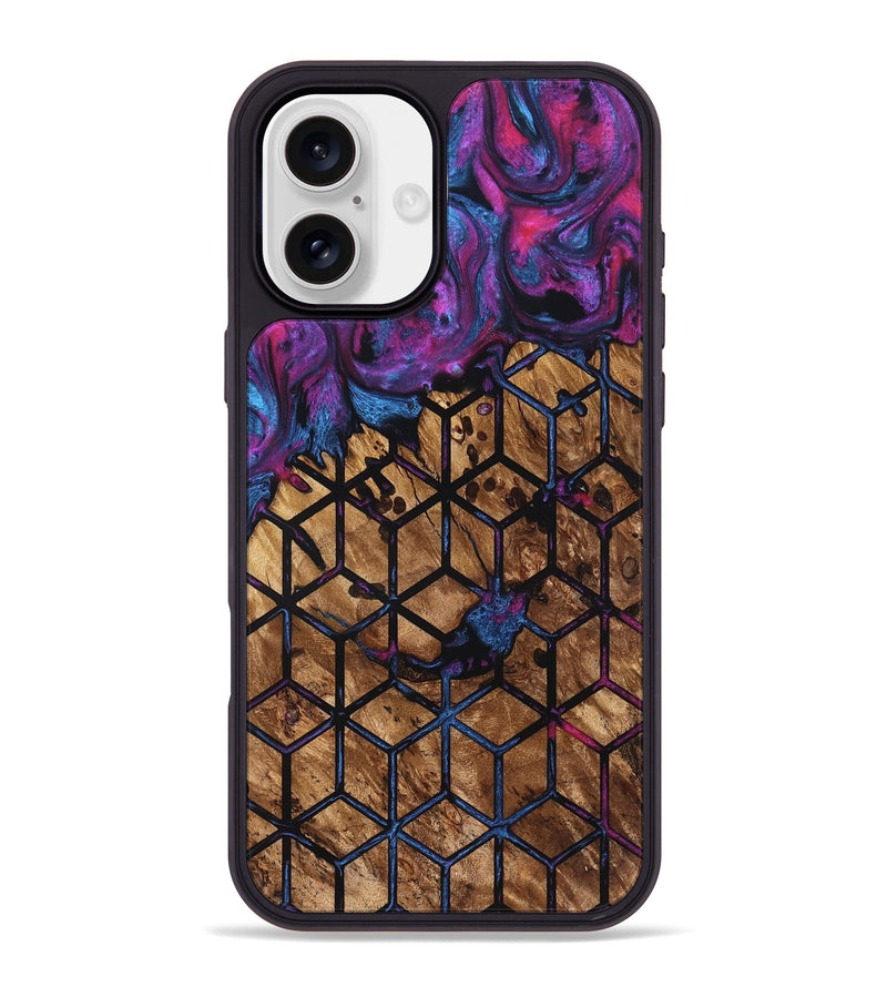 iPhone 16 Plus Wood Phone Case - Jody (Pattern, 822727)