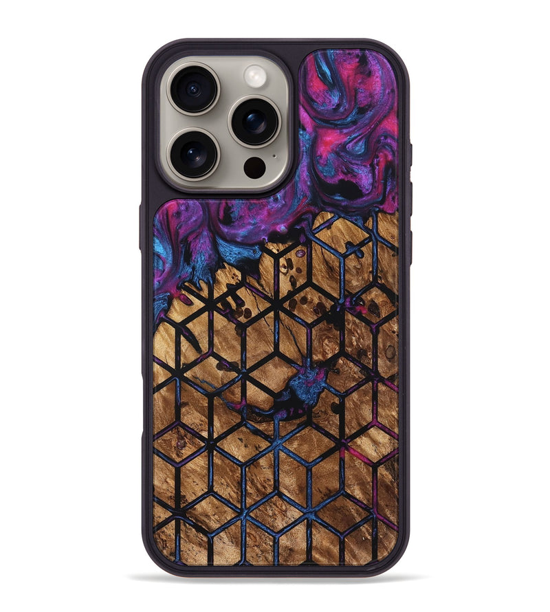 iPhone 16 Pro Max Wood Phone Case - Jody (Pattern, 822727)