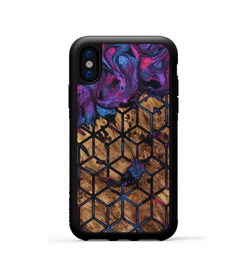 iPhone Xs Wood Phone Case - Jody (Pattern, 822727)