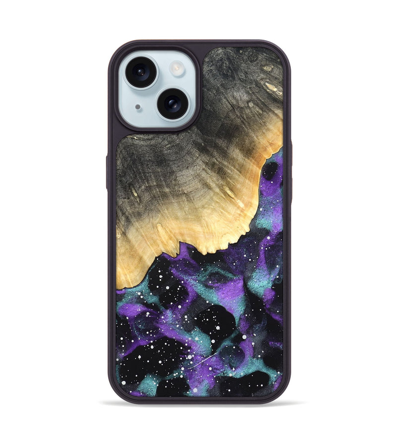 iPhone 15 Wood Phone Case - Maleah (Cosmos, 822731)