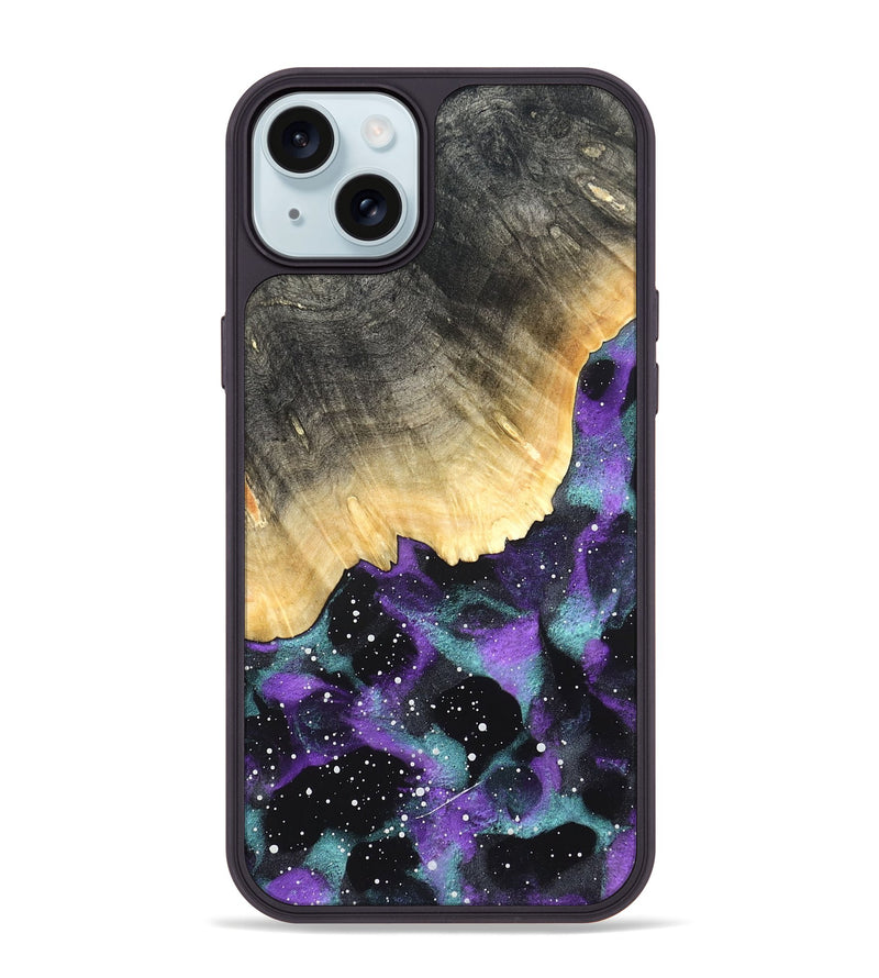 iPhone 15 Plus Wood Phone Case - Maleah (Cosmos, 822731)