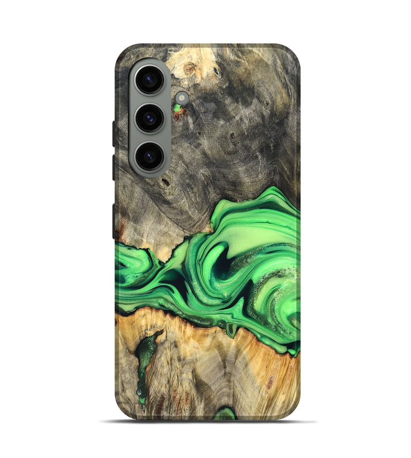 Galaxy S24 Wood Live Edge Phone Case - Patrice (Metallic, 822752)