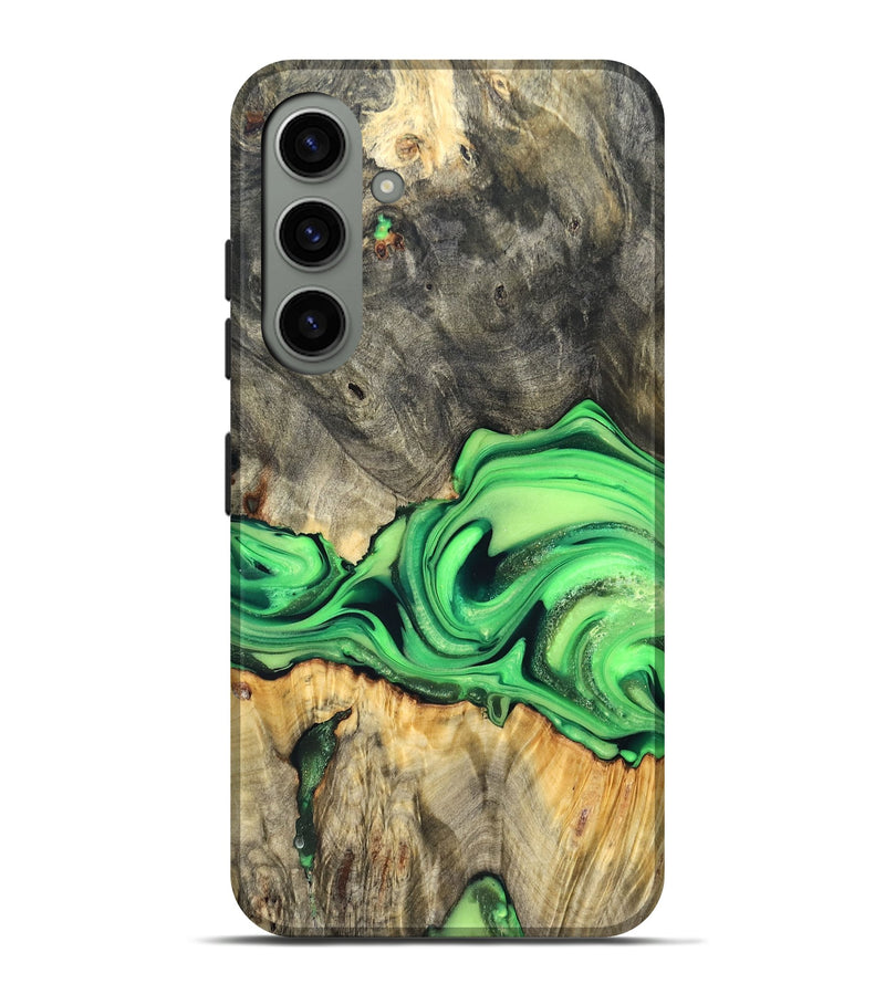 Galaxy S24 Plus Wood Live Edge Phone Case - Patrice (Metallic, 822752)