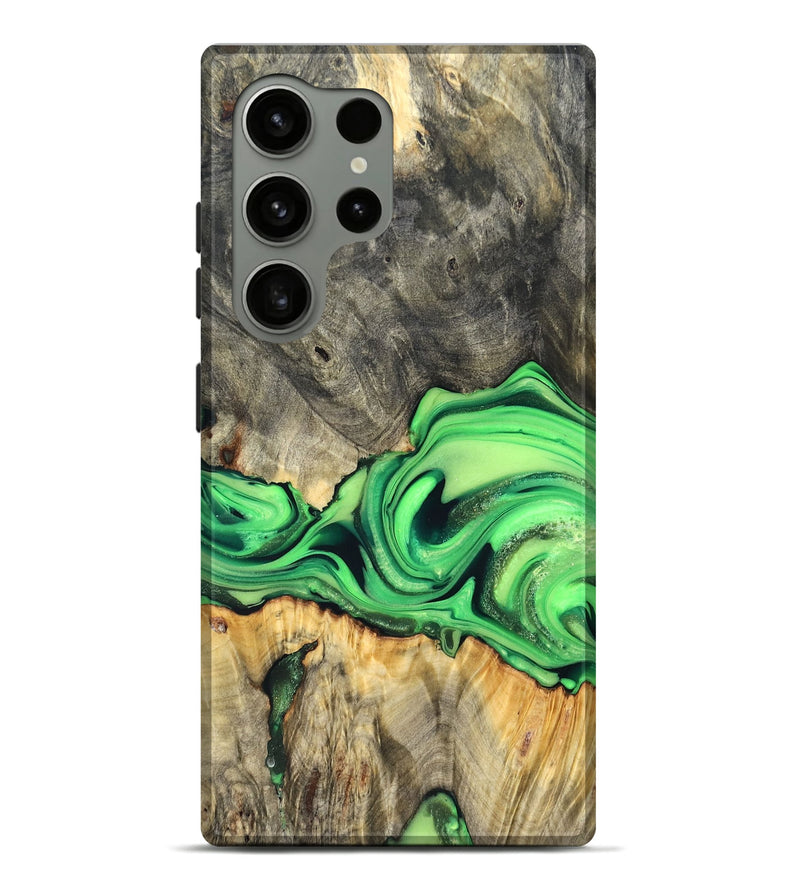 Galaxy S24 Ultra Wood Live Edge Phone Case - Patrice (Metallic, 822752)