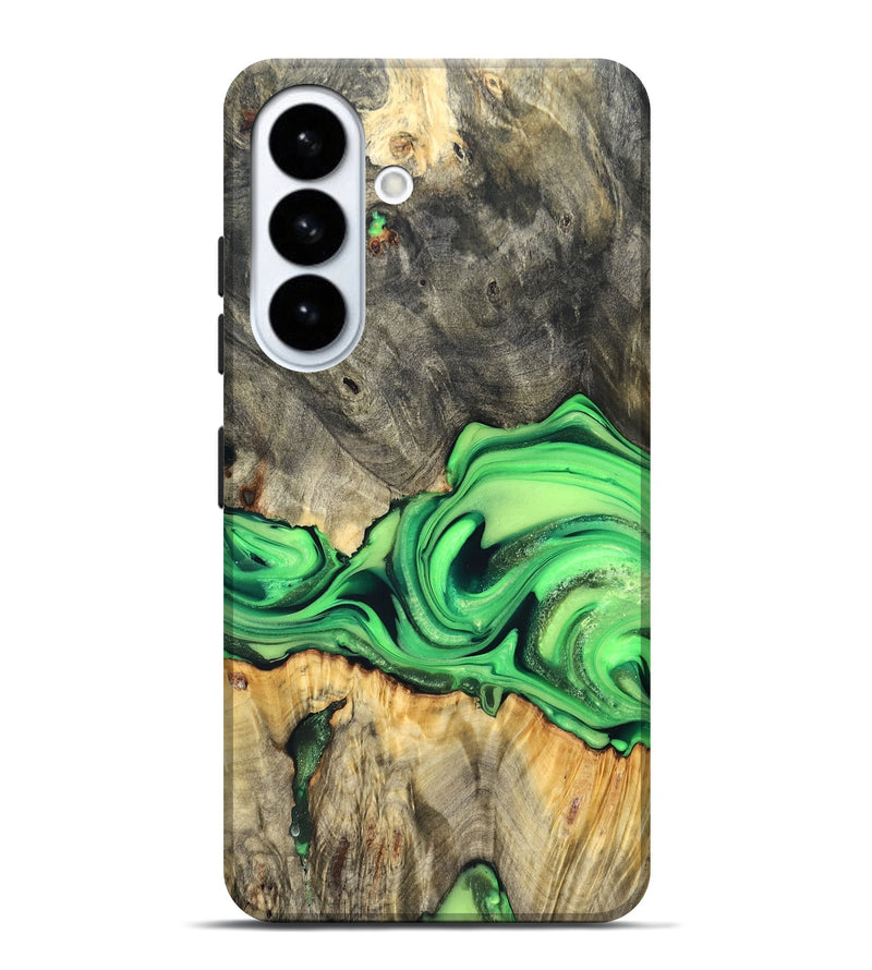Galaxy S26 Plus Wood Live Edge Phone Case - Patrice (Metallic, 822752)