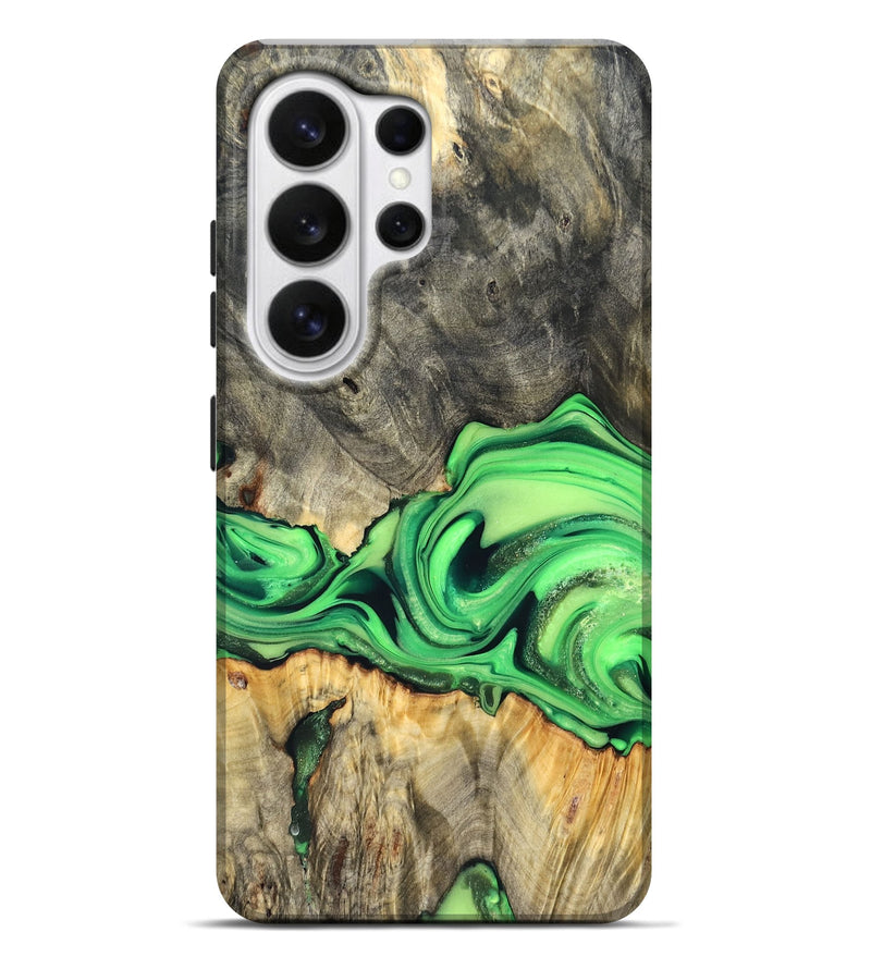 Galaxy S26 Ultra Wood Live Edge Phone Case - Patrice (Metallic, 822752)